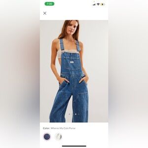 Brand new Levi’s overalls